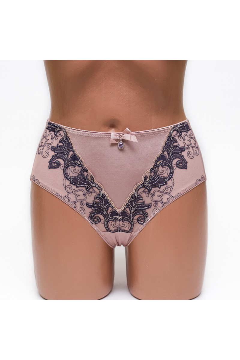 Жіночі трусики мікрофібра Lanny mode 51528 капучино k3516-5