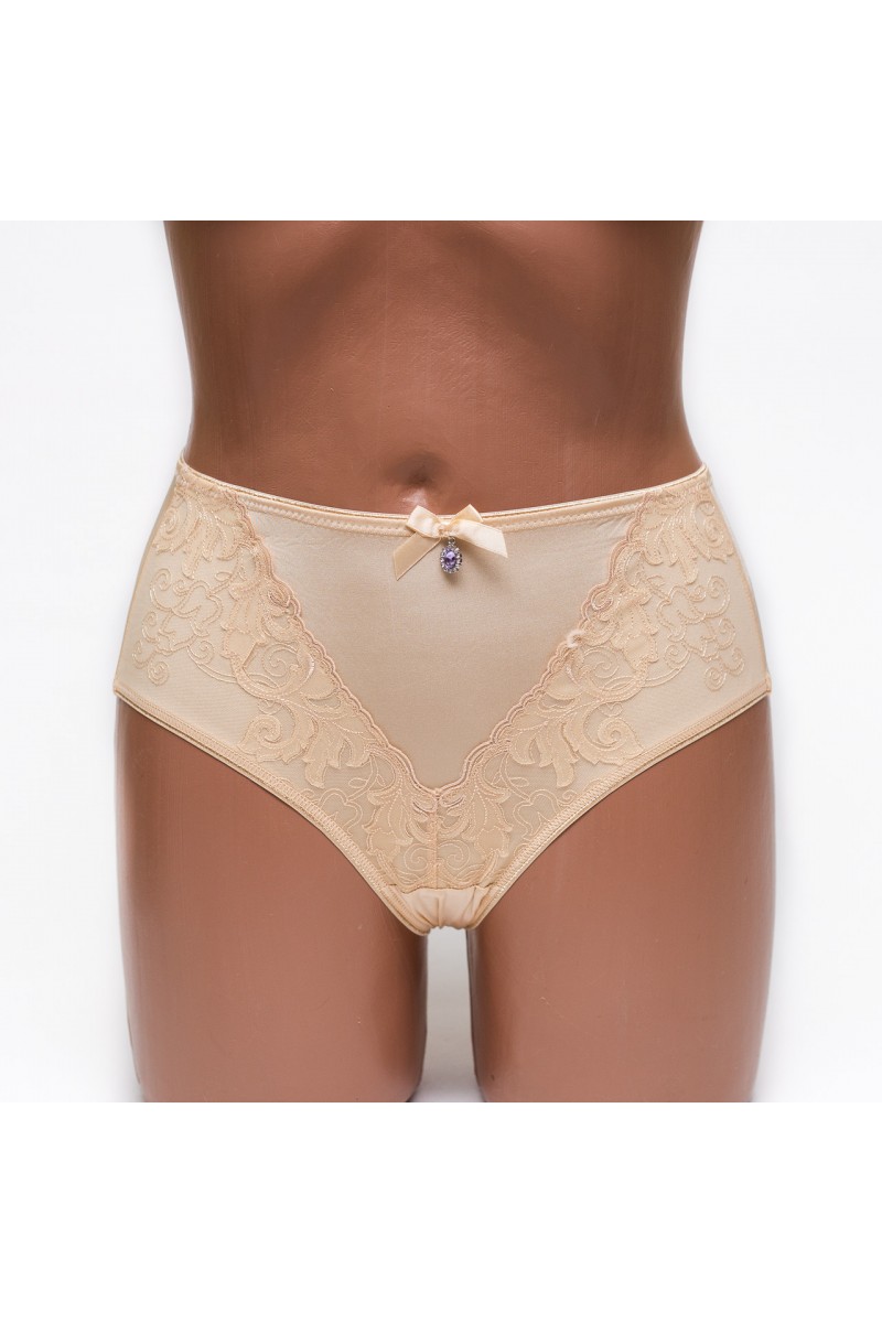 Жіночі трусики мікрофібра Lanny mode 51528 бежеві k3516-6