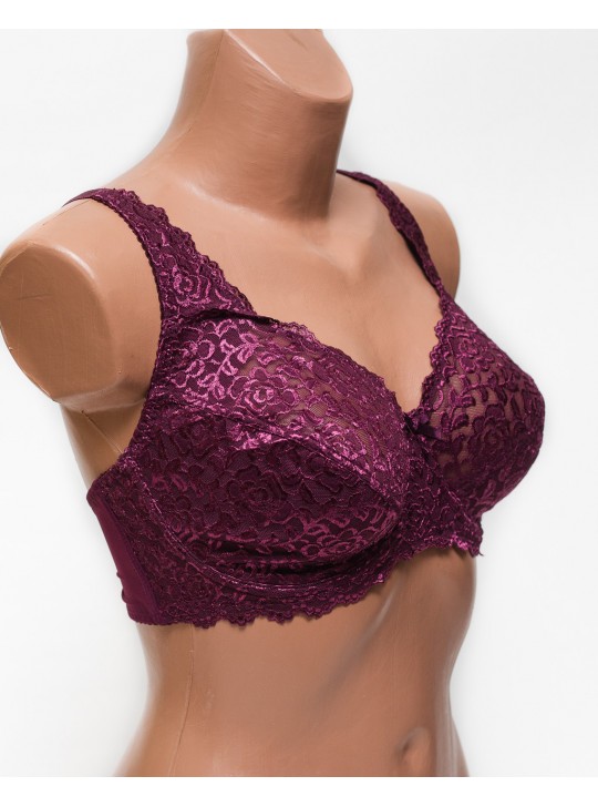 Бюстгальтер з м'якою чашкою Anfen 408-55 марсала 408-55-6