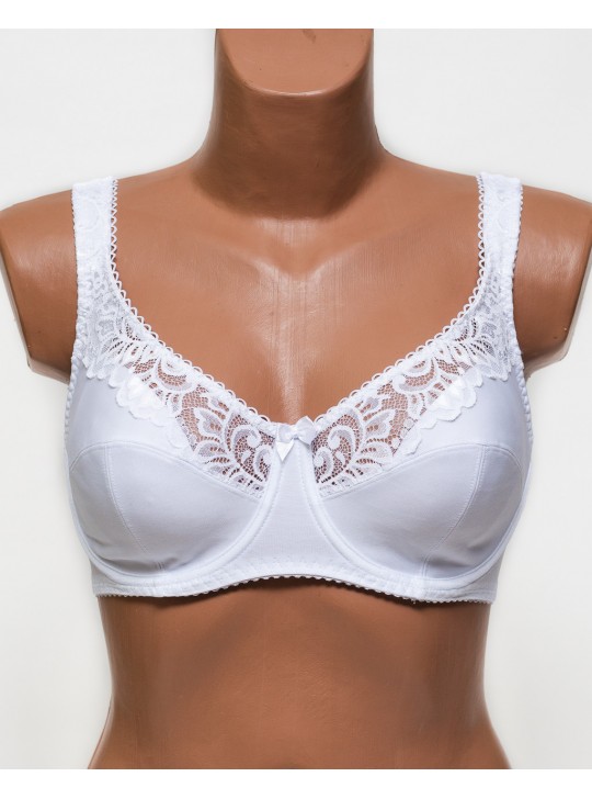 Бюстгальтер з м'якою чашкою Anfen 4-902 білий 4-902-1