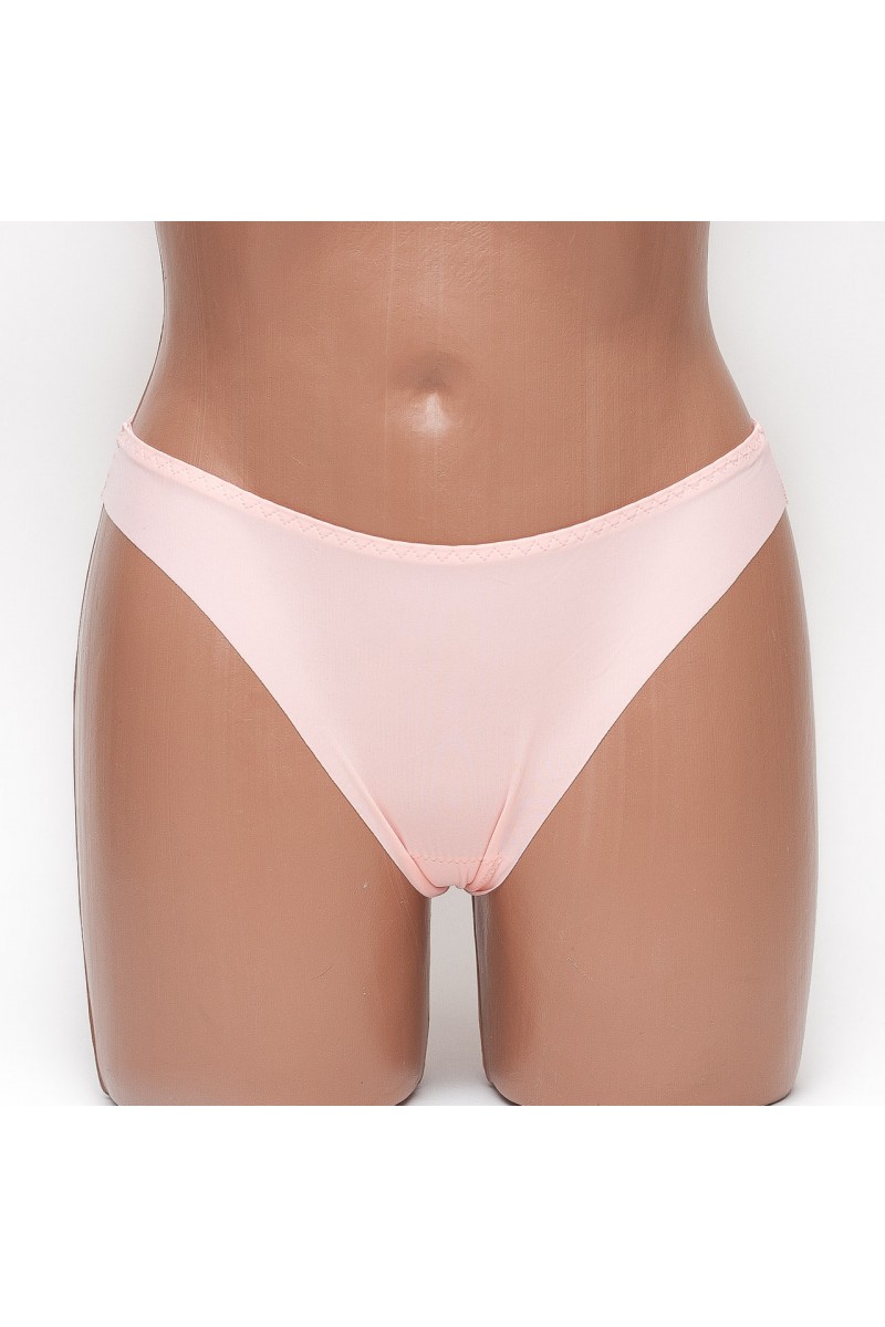 Женские трусы стринги бесшовные пудра Hana k8125-10