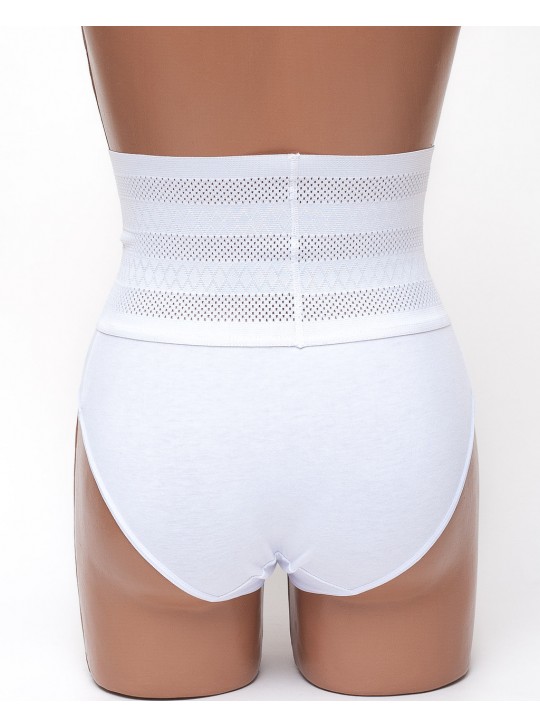  Корректирующие трусы пояс Ouno 6574 белые k3135-1