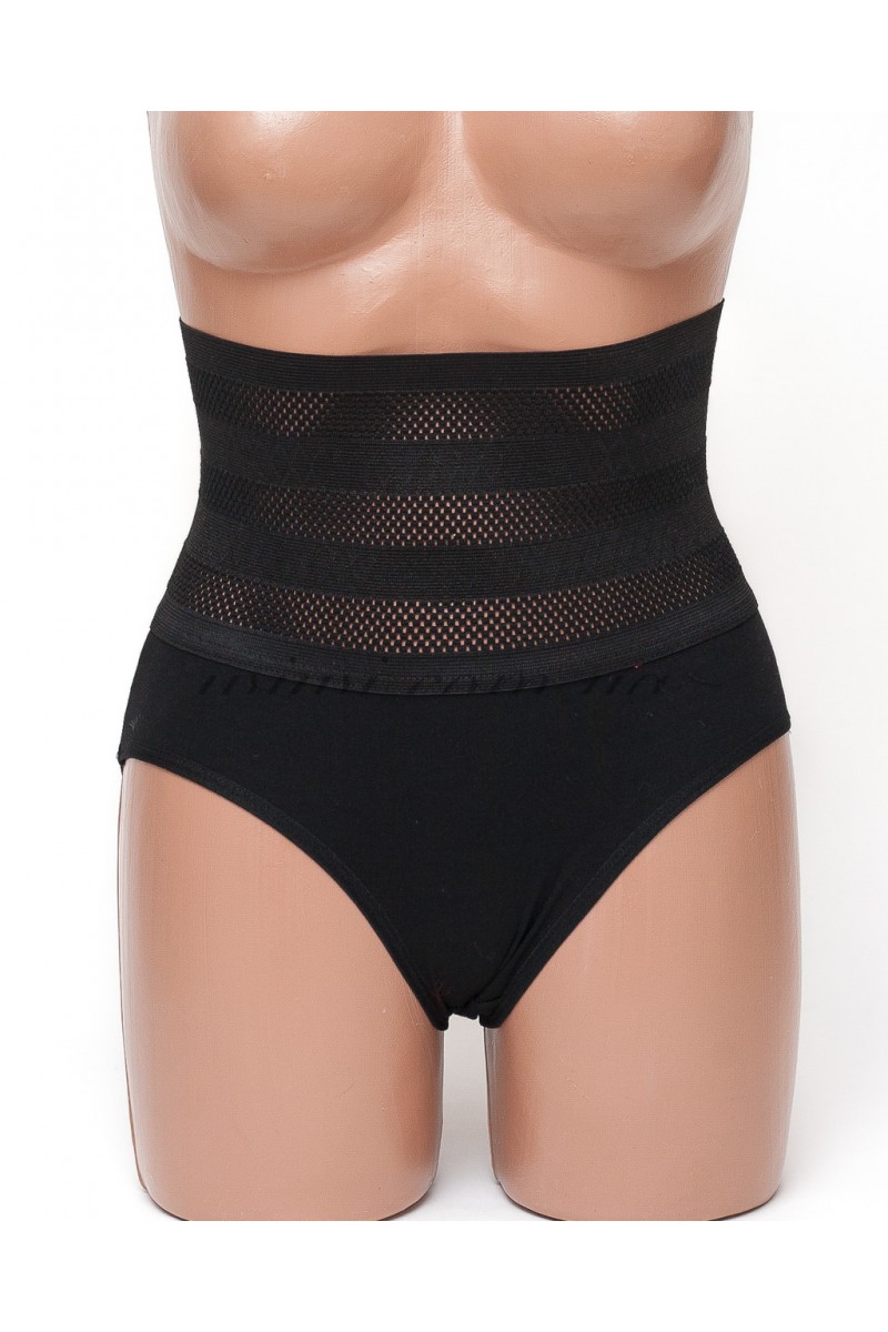  Корректирующие трусы пояс Ouno 6574 черные k3135-2