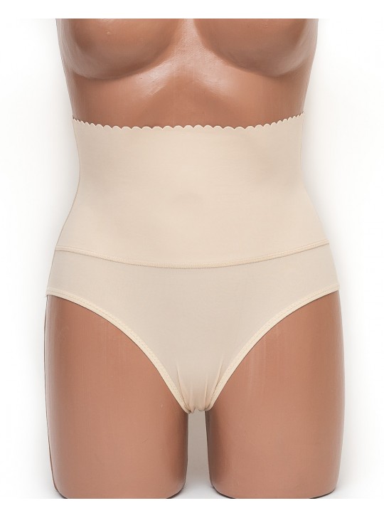 Трусы пояс утягивающие Hongya 3008 бежевые k3143-3