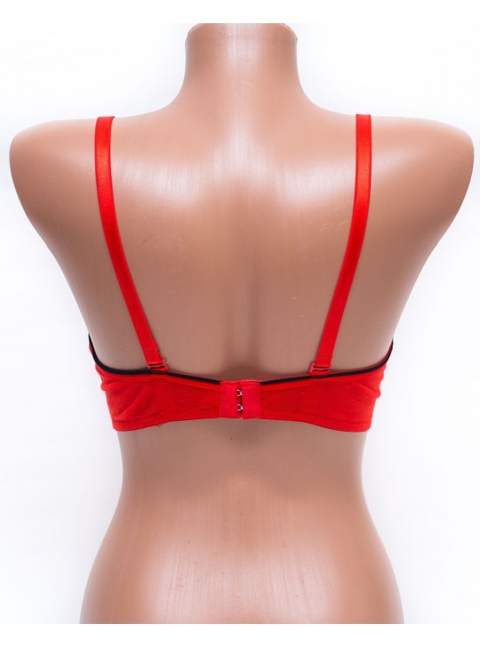 Спортивный бюстгальтер HAN 2008 красный k5159-2
