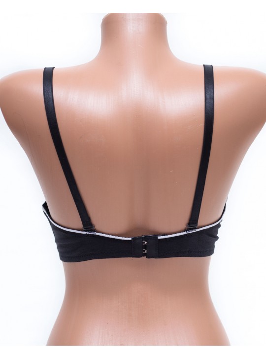 Спортивный бюстгальтер HAN 2008 черный k5159-6