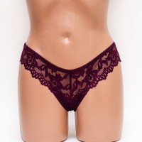 Трусики стрінги Biweier 287 марсала k3295-2