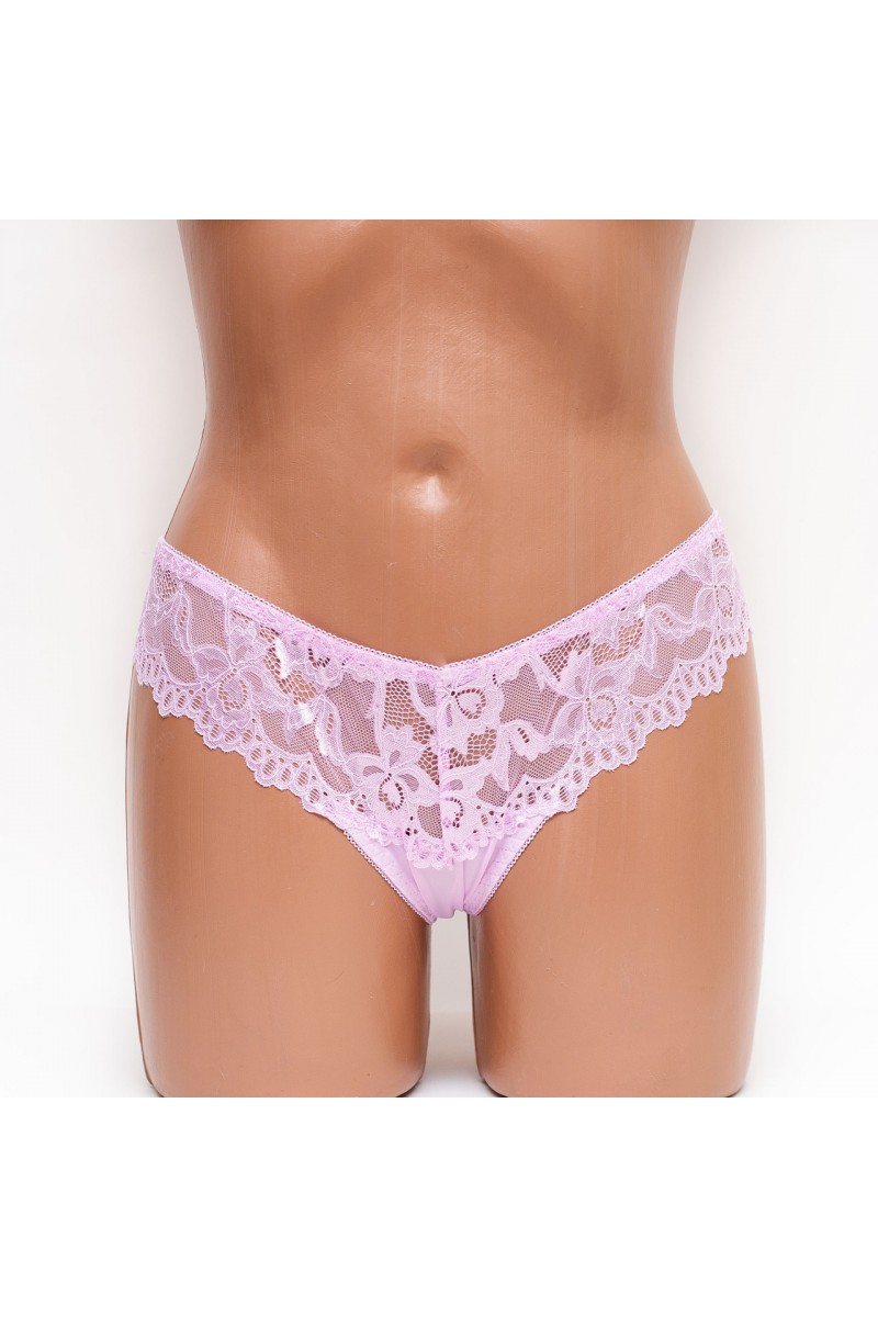 Трусики стринги Biweier 287 сиреневые k3295-4