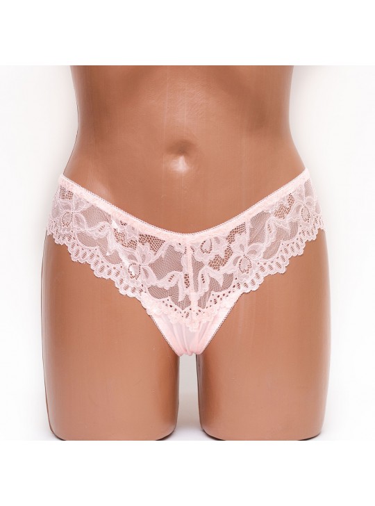 Трусики стринги Biweier 287 пудра k3295-6