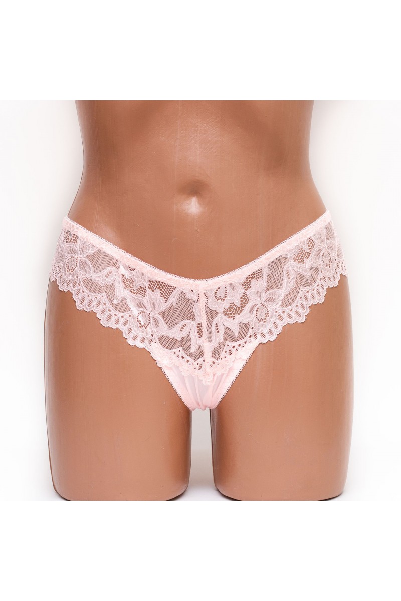 Трусики стринги Biweier 287 пудра k3295-6