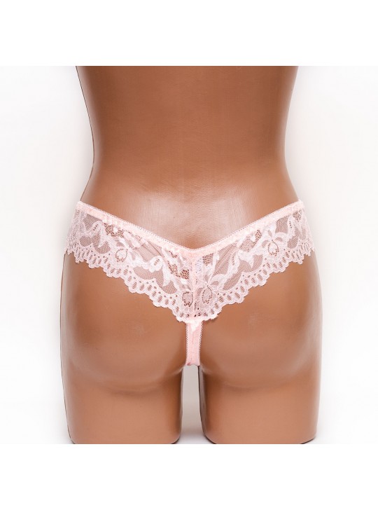 Трусики стринги Biweier 287 пудра k3295-6