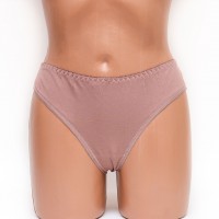 Женские трусики стринг Mia 190 кофейные k3300-3