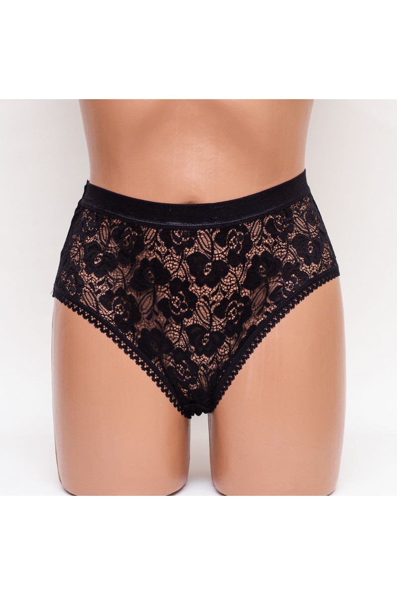 Трусики женские Hana 4899 черные k3314-7