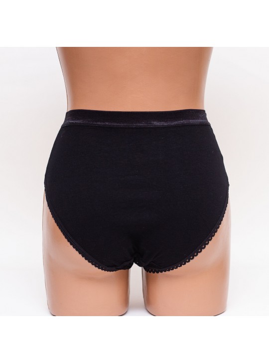 Трусики женские Hana 4899 черные k3314-7