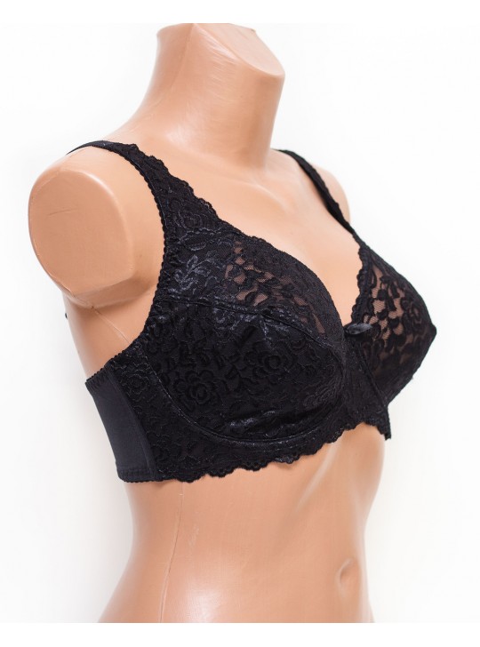 Бюстгальтер з м'якою чашкою Anfen 408-55 чорний 408-55-1