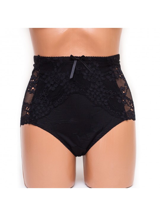 Трусики женские микрофибра Nadizi 8008 черные k3334-1