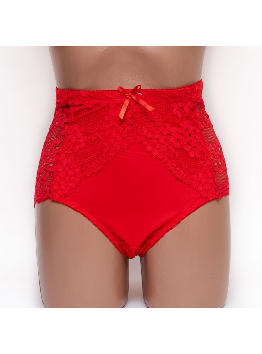 Трусики женские микрофибра Nadizi 8008 красные k3334-5