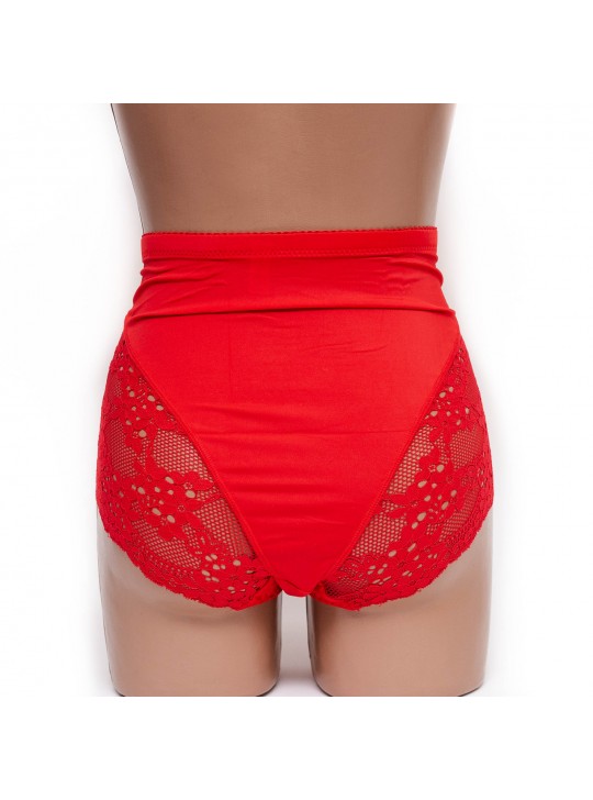 Трусики женские микрофибра Nadizi 8008 красные k3334-5