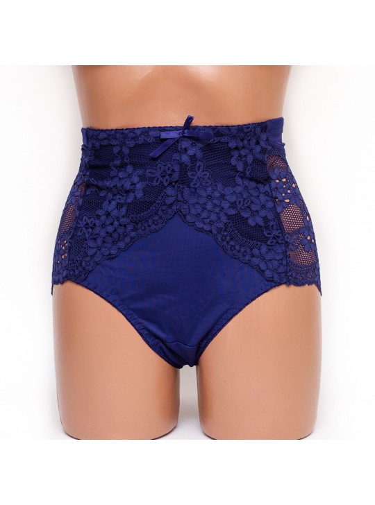 Трусики женские микрофибра Nadizi 8008 синие k3334-6