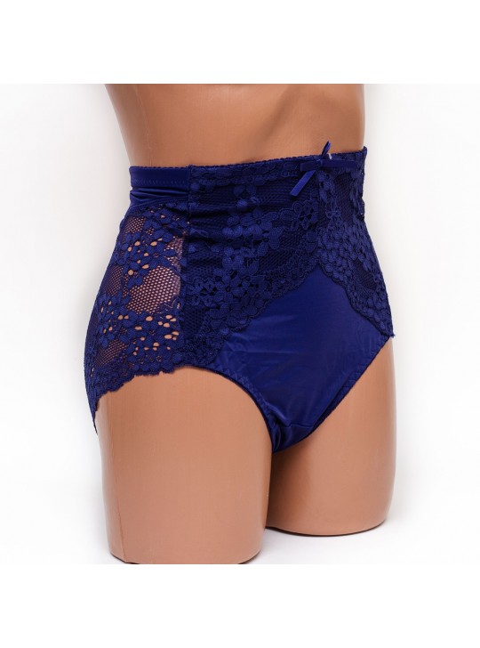 Трусики женские микрофибра Nadizi 8008 синие k3334-6