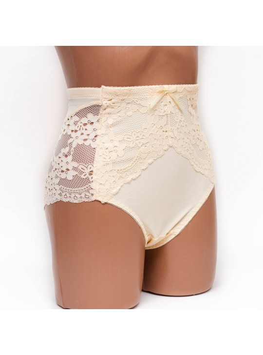 Трусики женские микрофибра Nadizi 8008 бежевые k3334-7