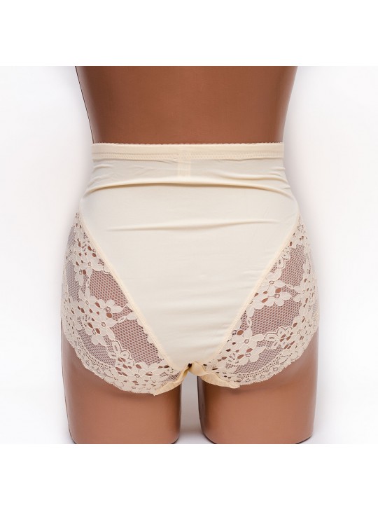 Трусики женские микрофибра Nadizi 8008 бежевые k3334-7