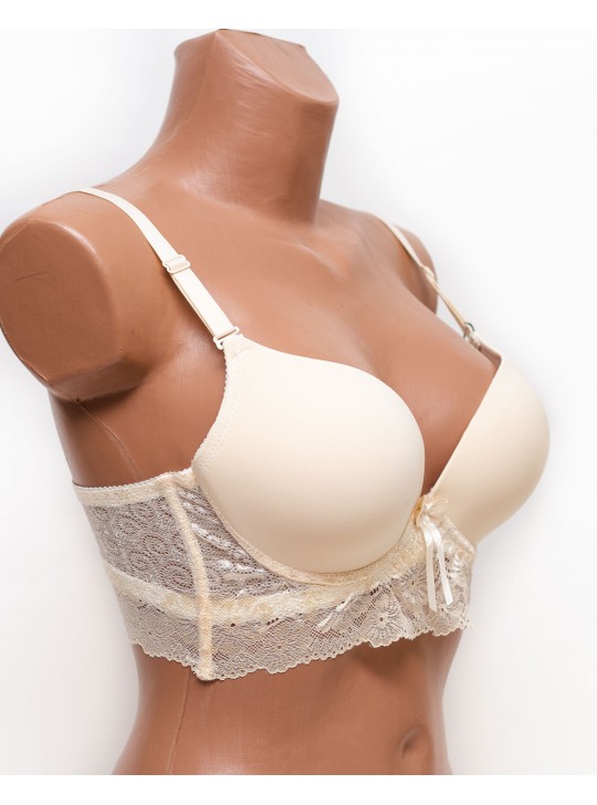 Бюстье бюстгальтер Biweier 71104 бежевый k5179-1