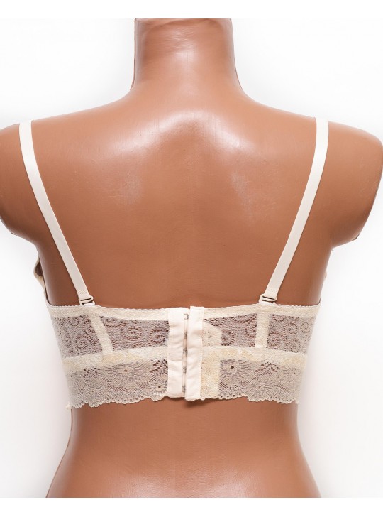 Бюстье бюстгальтер Biweier 71104 бежевый k5179-1