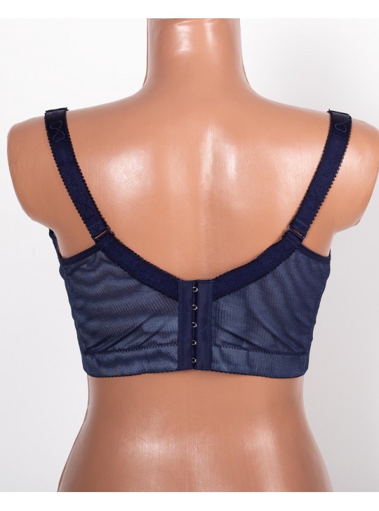 Бюстгальтер формова чашка з широкою спинкою Люся 8199 синій 5334-3