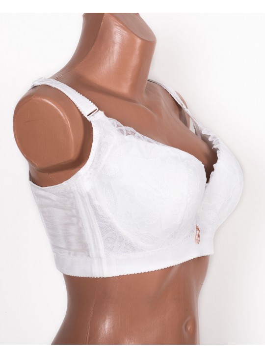  Бюстгальтер формова чашка з широкою спинкою Люся 8199 білий 5334-2