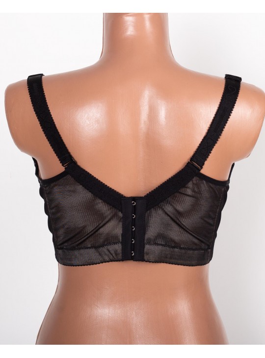  Бюстгальтер формова чашка з широкою спинкою Люся 8199 чорний 5334-4