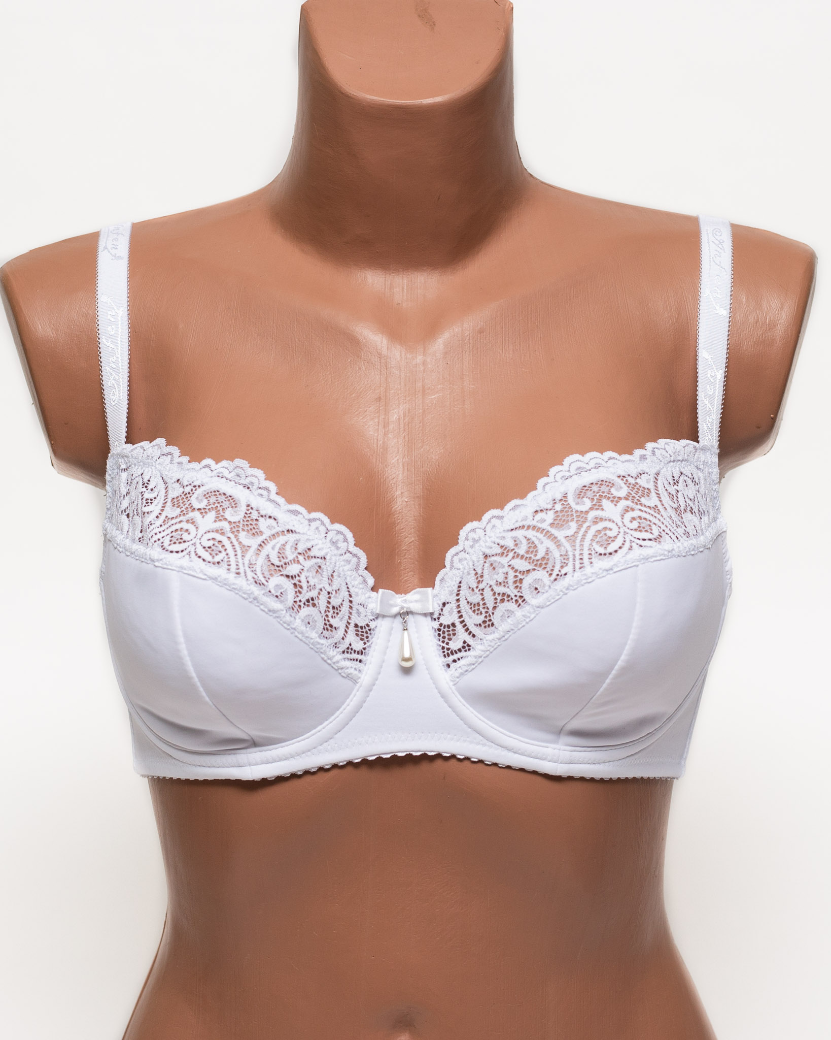 Бюстгальтер с мягкой чашкой Anfen 2-355 белый 2-355-1