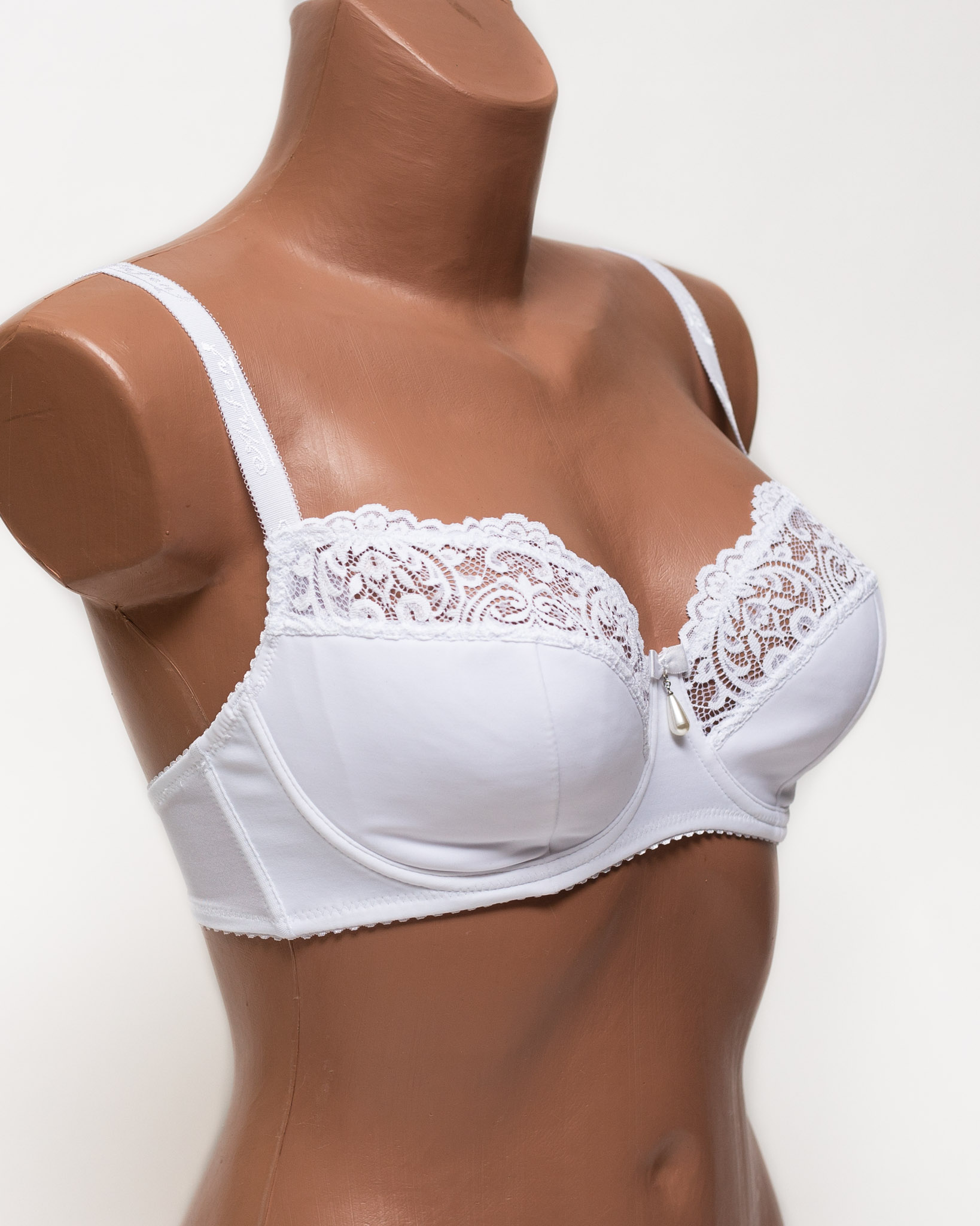 Бюстгальтер с мягкой чашкой Anfen 2-355 белый 2-355-1