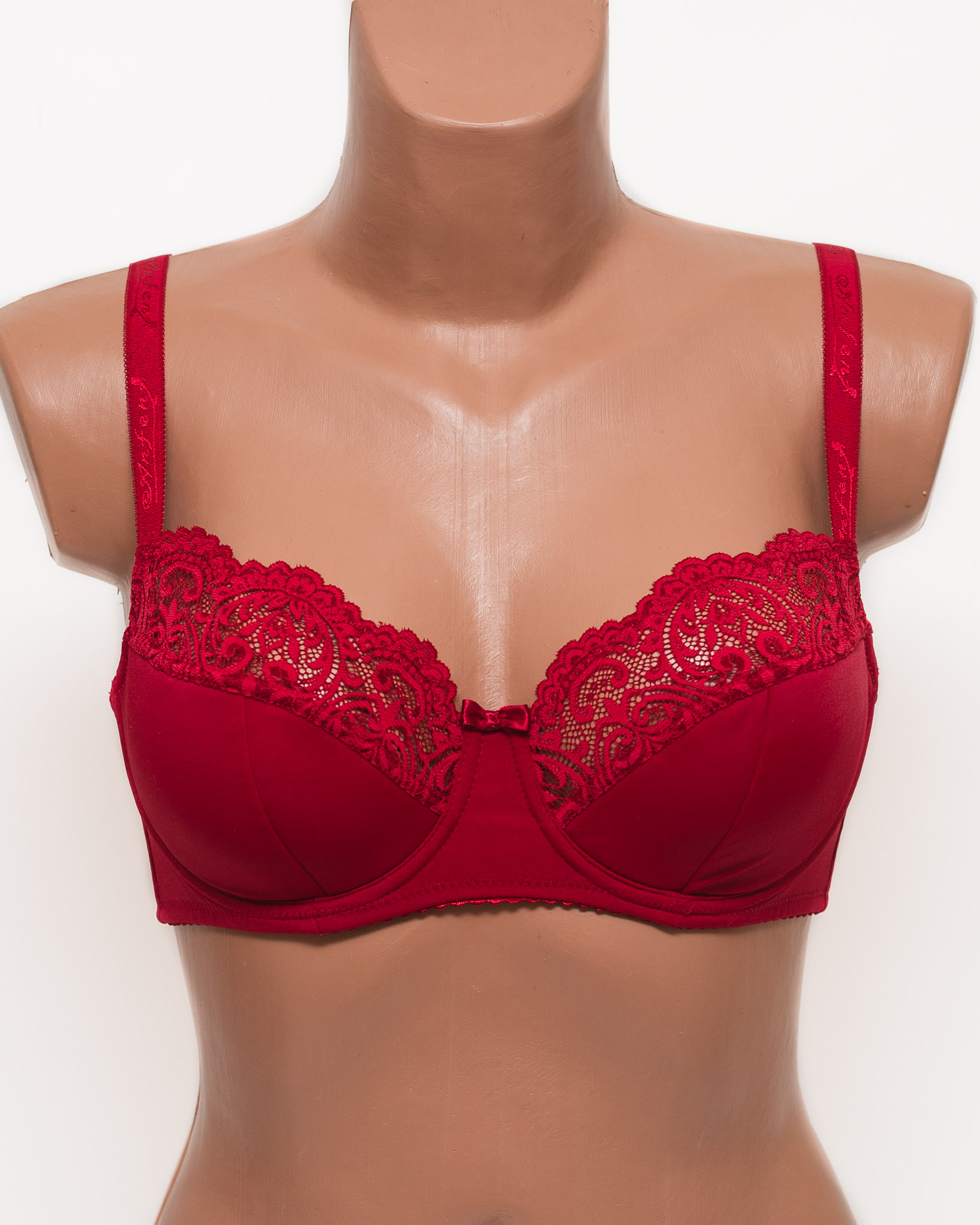 Бюстгальтер с мягкой чашкой Anfen 2-355 бордовый 2-355-4