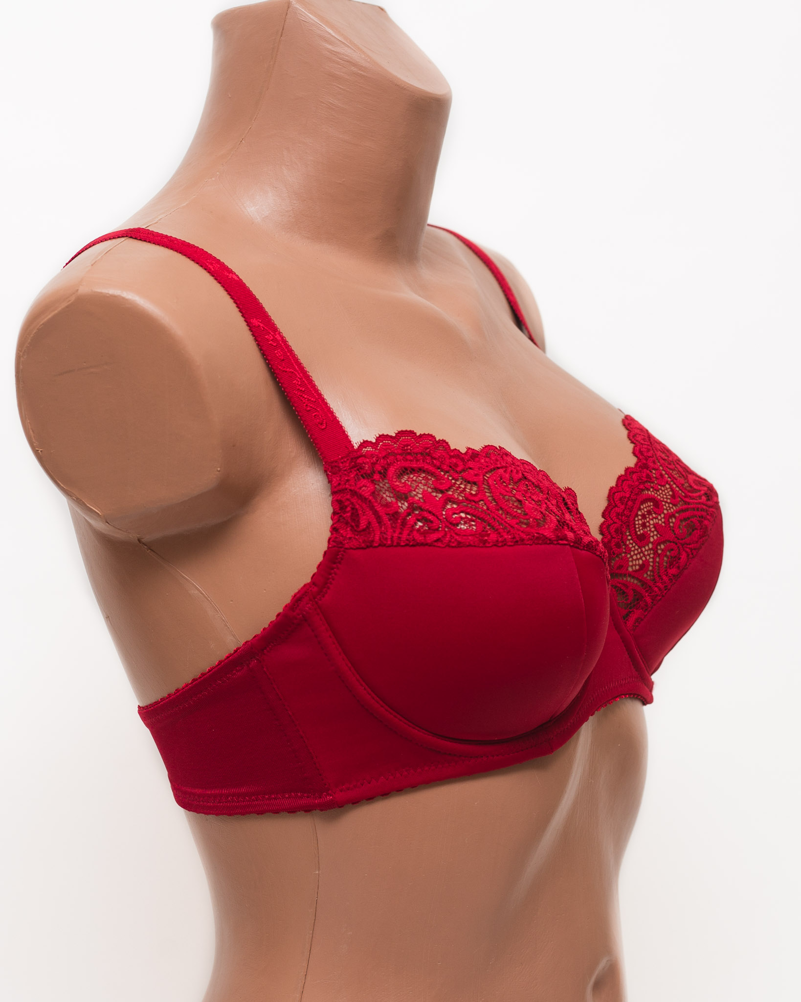 Бюстгальтер с мягкой чашкой Anfen 2-355 бордовый 2-355-4