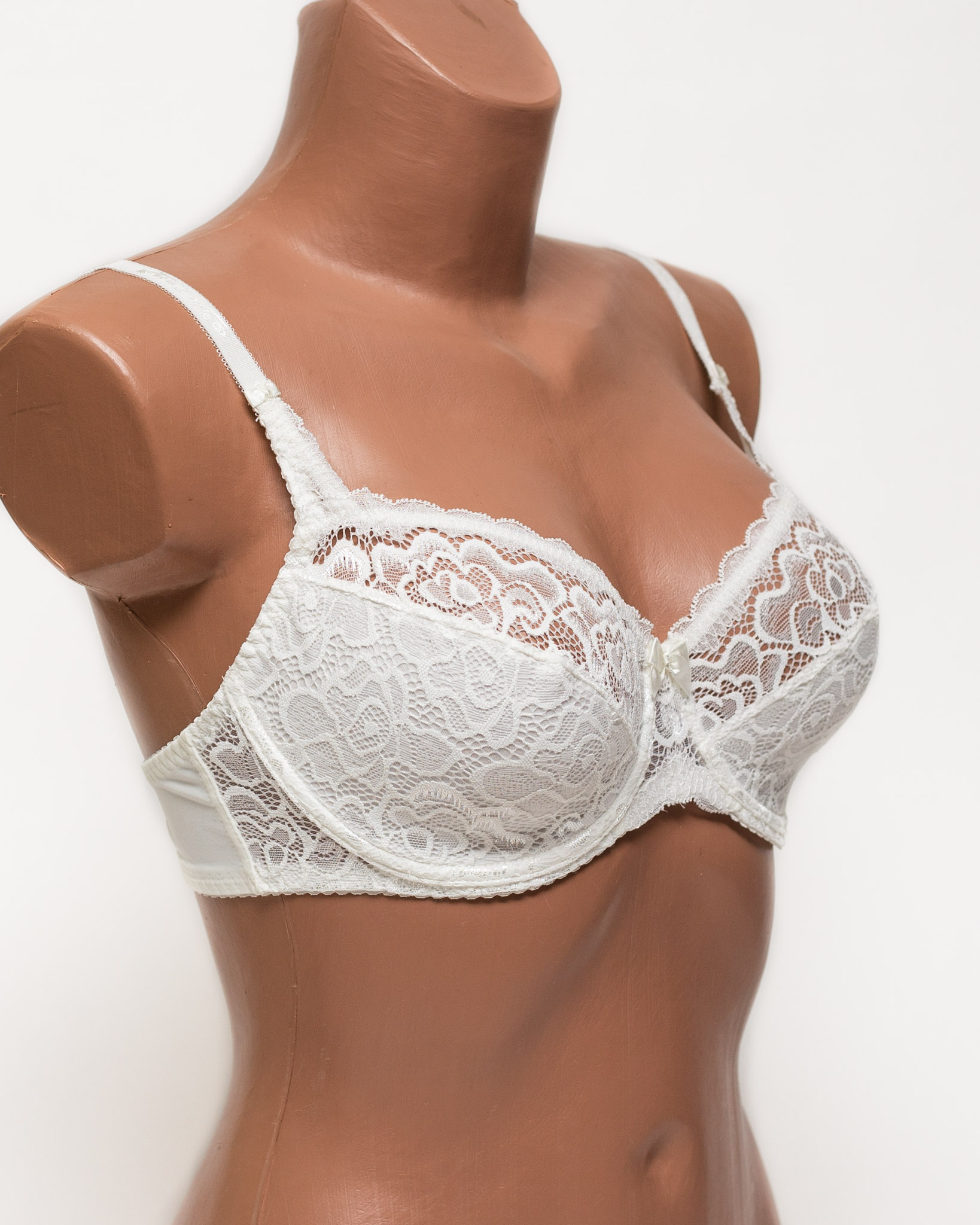 Бюстгальтер с мягкой чашкой Anfen 204 молочный 204-1