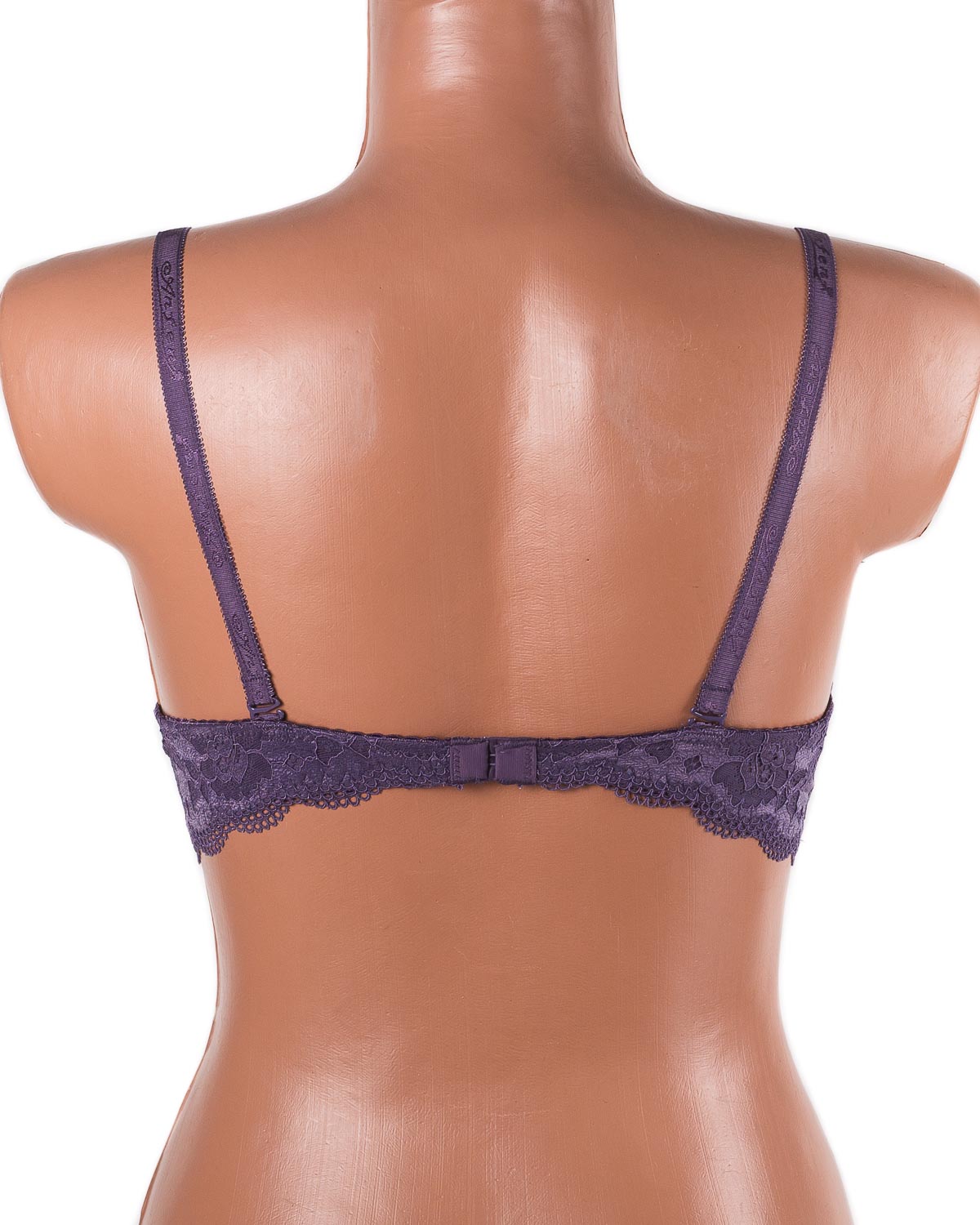 Бюстгальтер пуш ап з мереживною спинкою Anfen 2-013 мокко 2-013-2