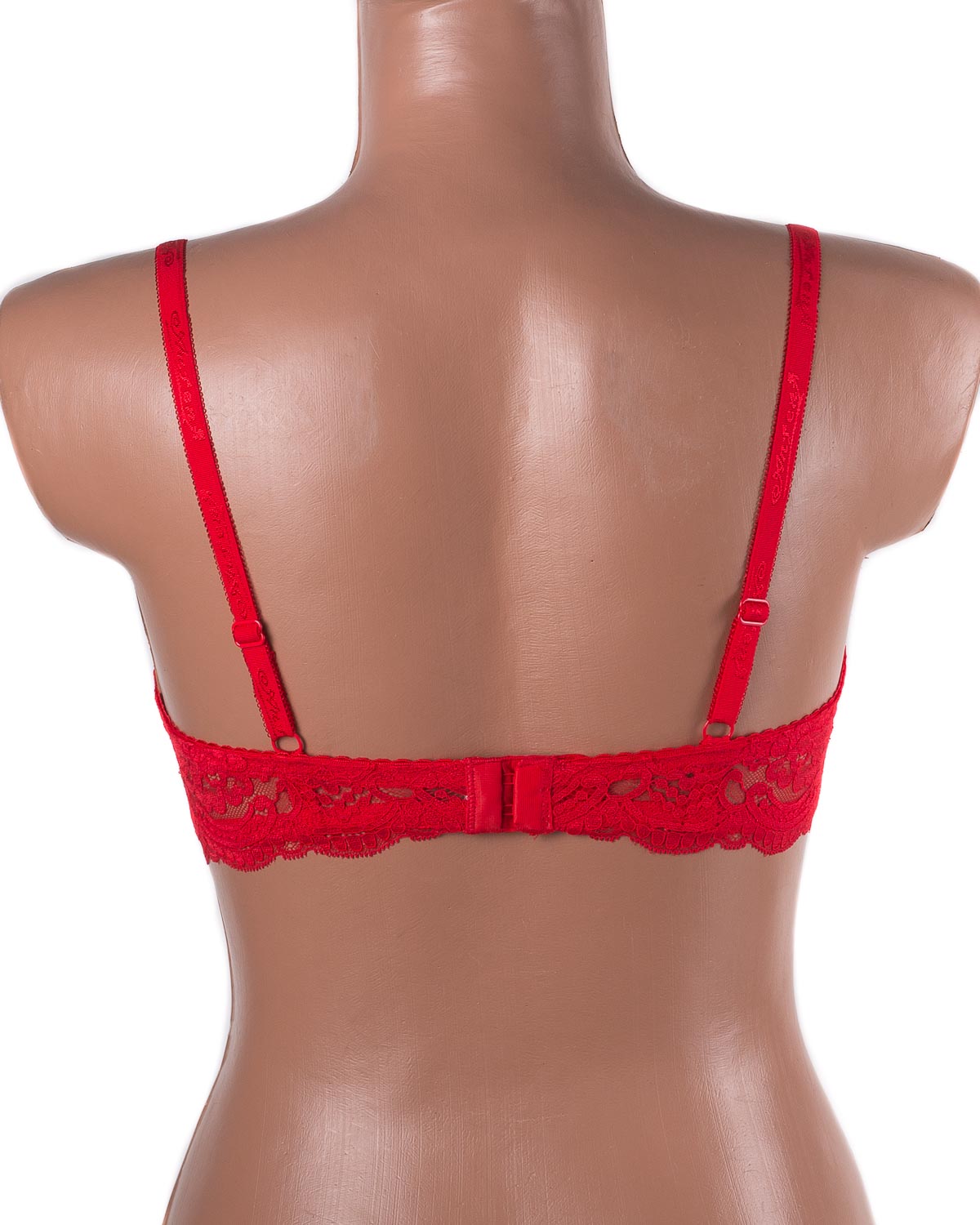 Бюстгальтер з мереживною спинкою Anfen 3-992 червоний 3-992-5