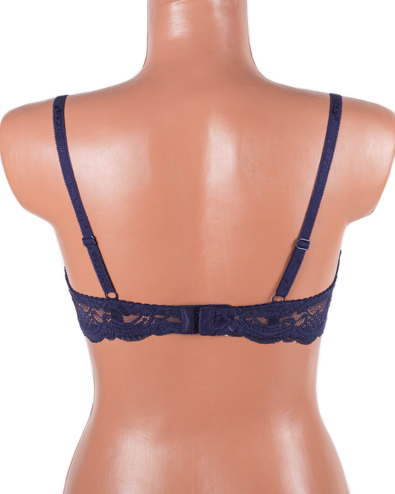 Бюстгальтер з мереживною спинкою Anfen 3-992 синій 3-992-3