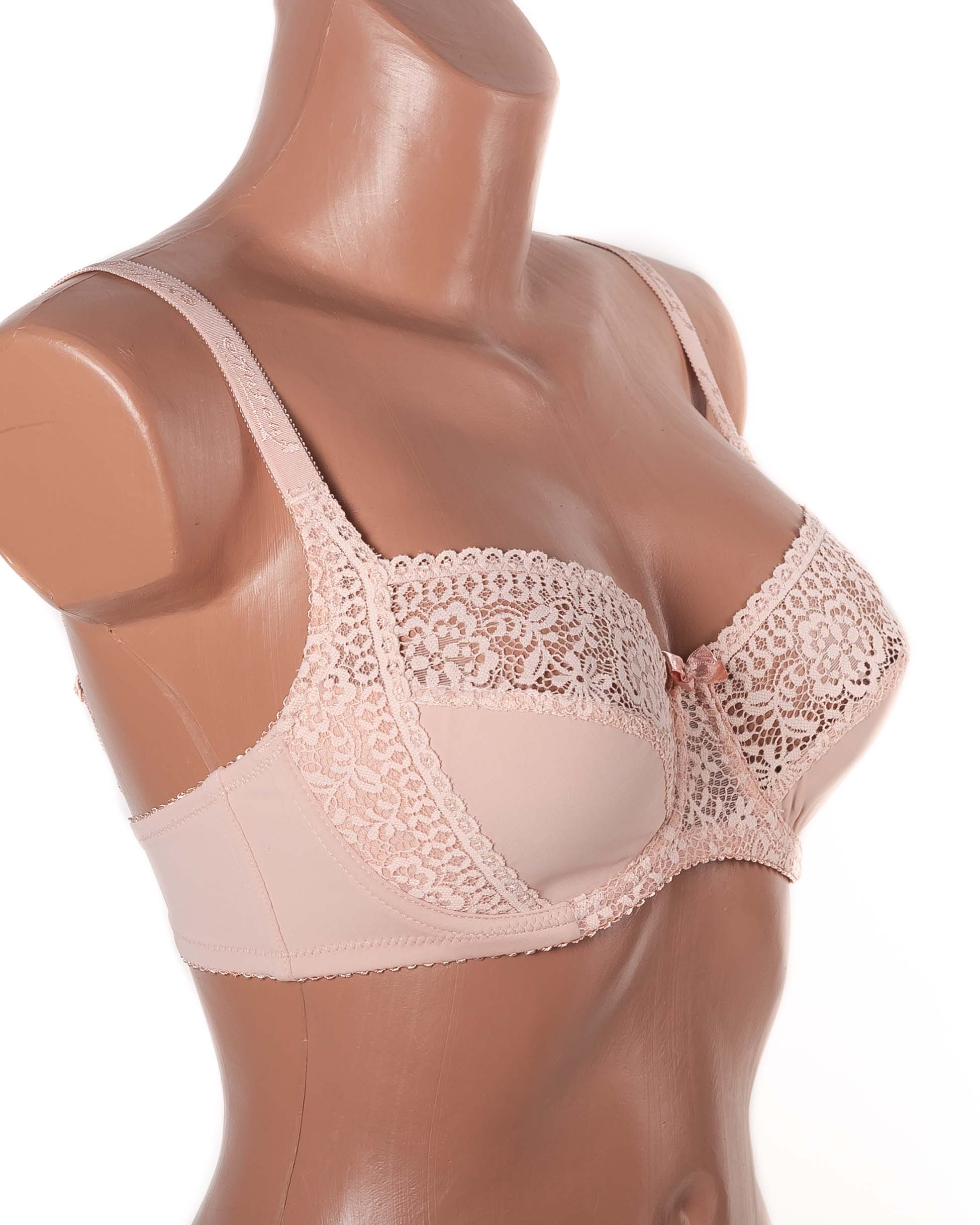 Бюстгальтер мереживний з м'якою чашкою Anfen 31-022 капучино 31-022-3