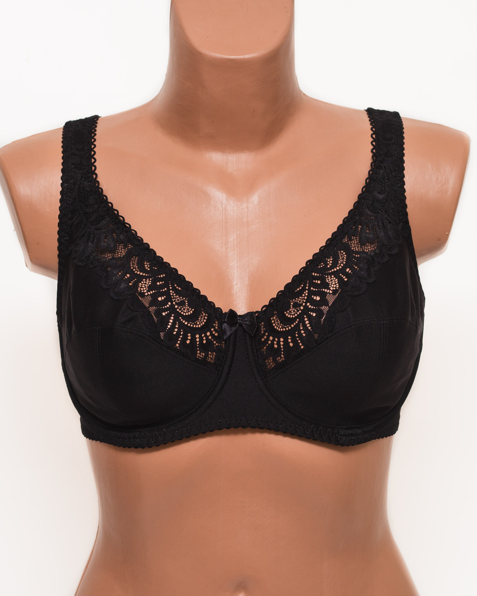 Бюстгальтер з м'якою чашкою Anfen 4-902 чорний 4-902-4