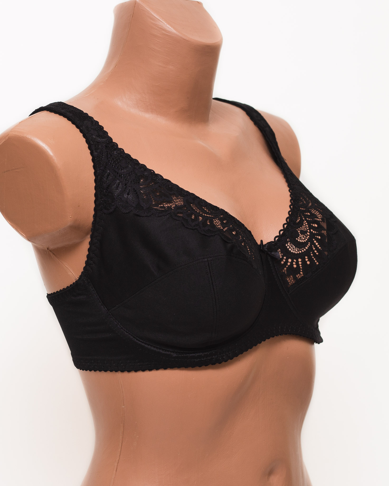 Бюстгальтер з м'якою чашкою Anfen 4-902 чорний 4-902-4