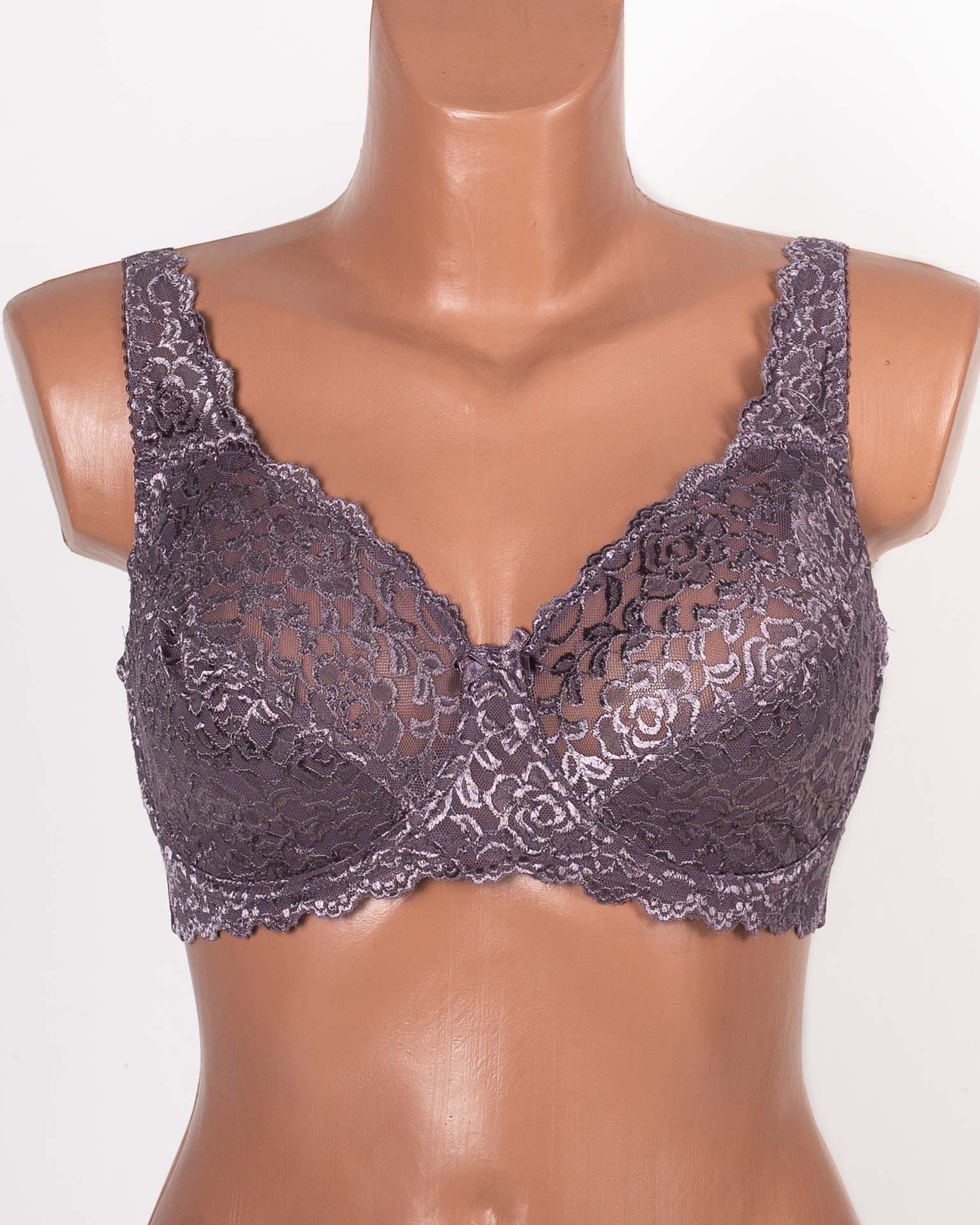 Бюстгальтер з м'якою чашкою Anfen 408-55 коричневий 408-55-3