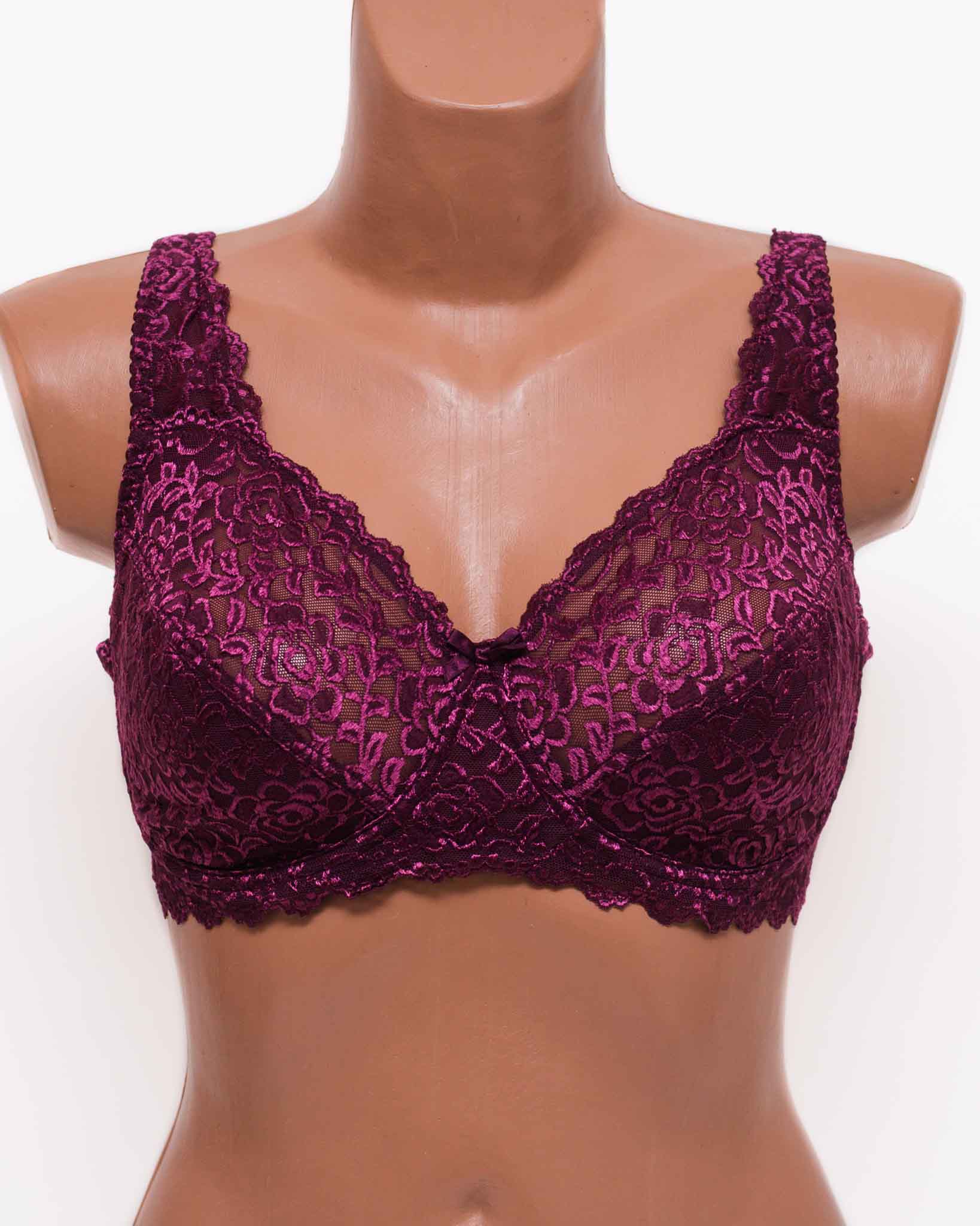 Бюстгальтер з м'якою чашкою Anfen 408-55 марсала 408-55-6