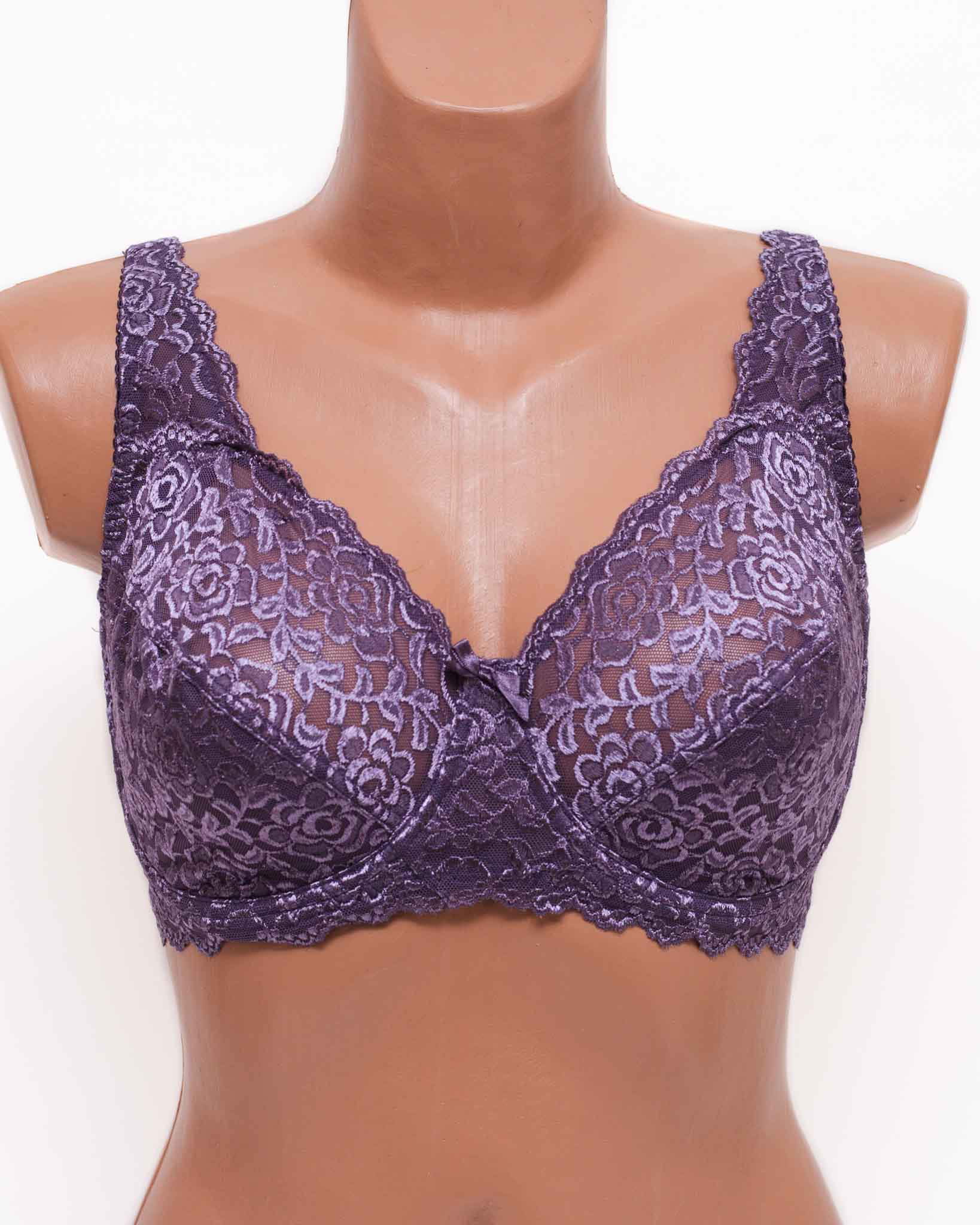 Бюстгальтер з м'якою чашкою Anfen 408-55 фіолетовий 408-55-11