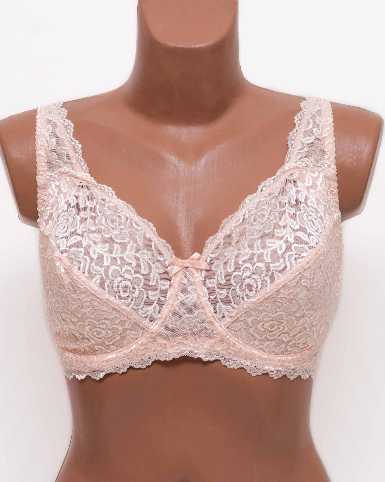 Бюстгальтер з м'якою чашкою Anfen 408-55 персиковий 408-55-12