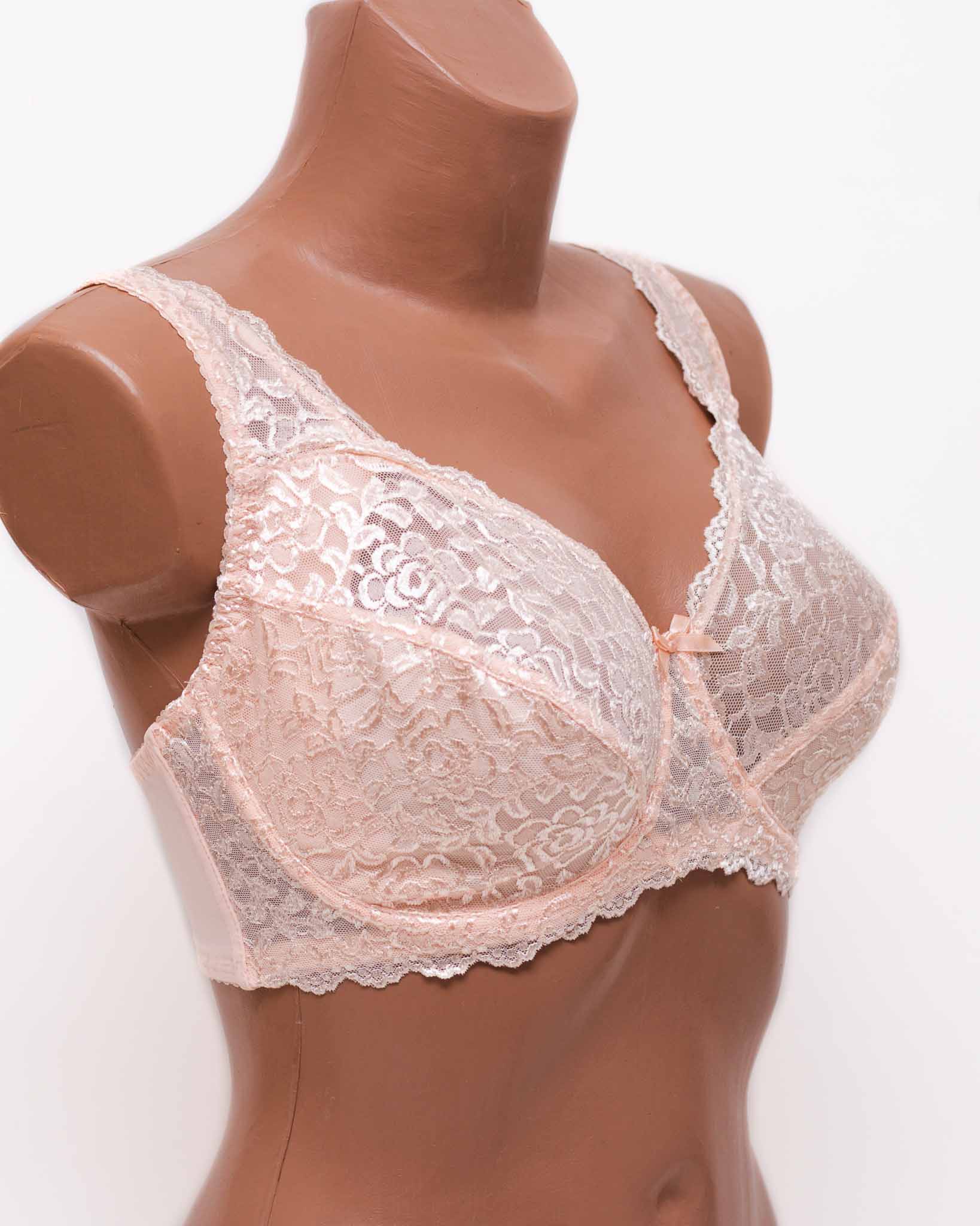 Бюстгальтер з м'якою чашкою Anfen 408-55 персиковий 408-55-12