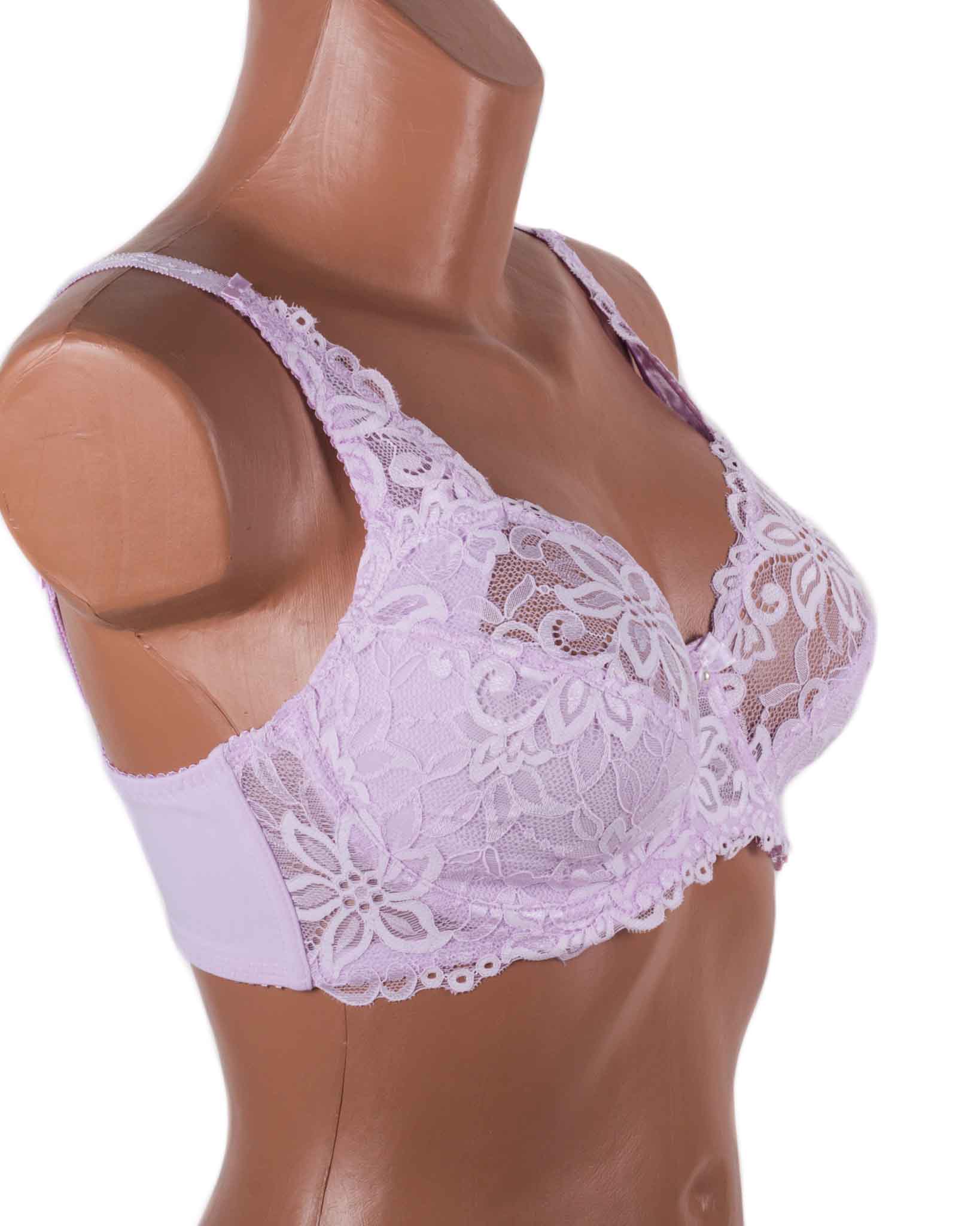 Бюстгальтер Anfen мереживний 5-655 бузковий 5-655-4