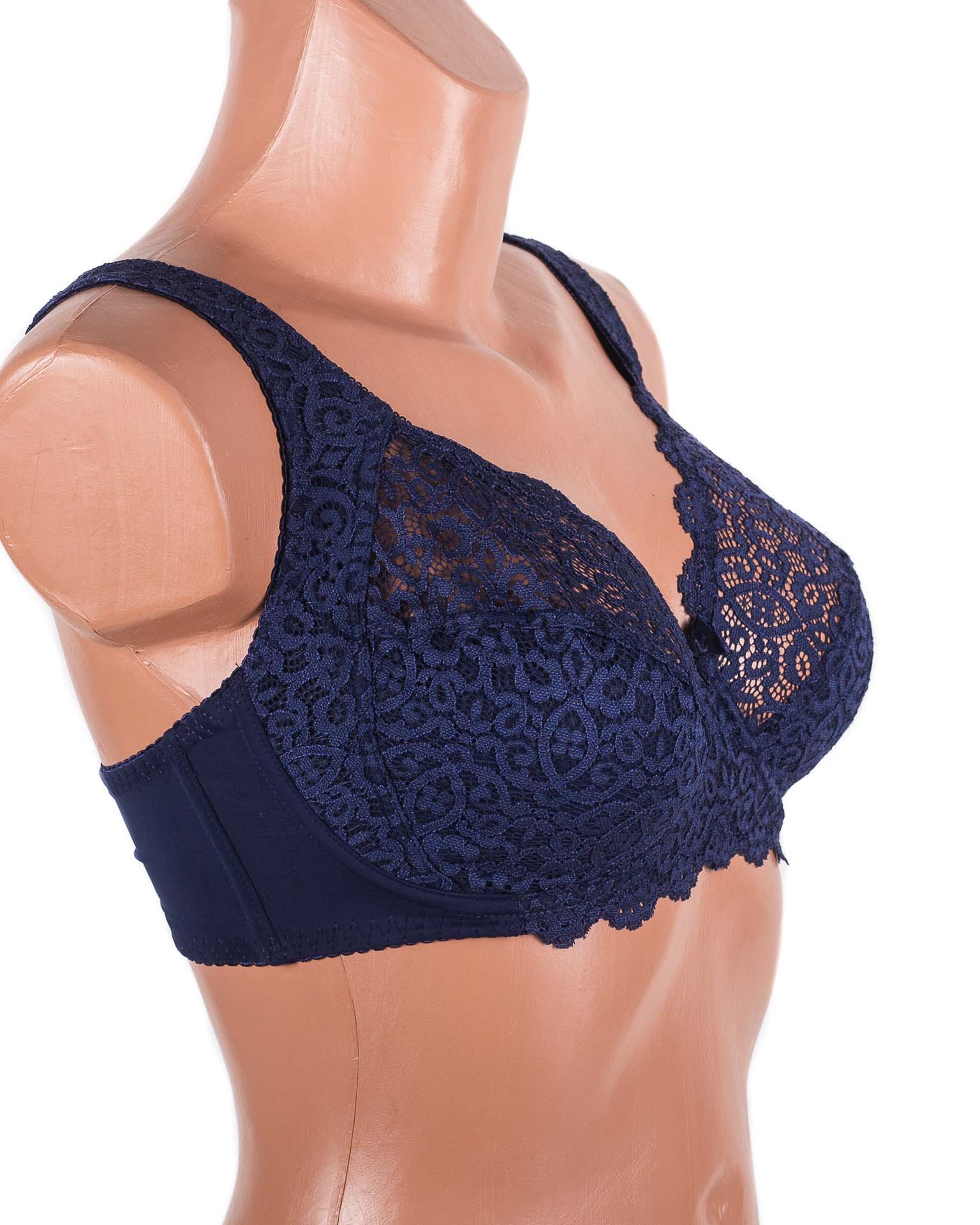 Бюстгальтер з м`якою чашкою Anfen 5-691 синій 5-691-3