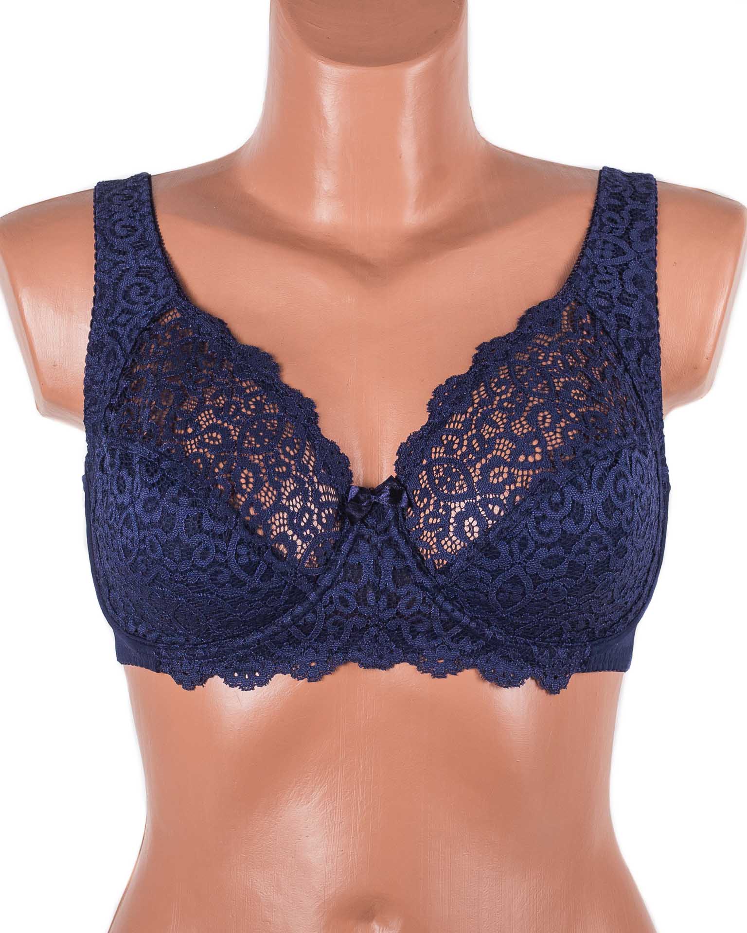 Бюстгальтер з м`якою чашкою Anfen 5-691 синій 5-691-3